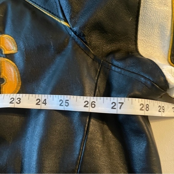 Vintage Leather Steelers Jacket NFL size XXL please check pictures for wear - Picture 16 of 16